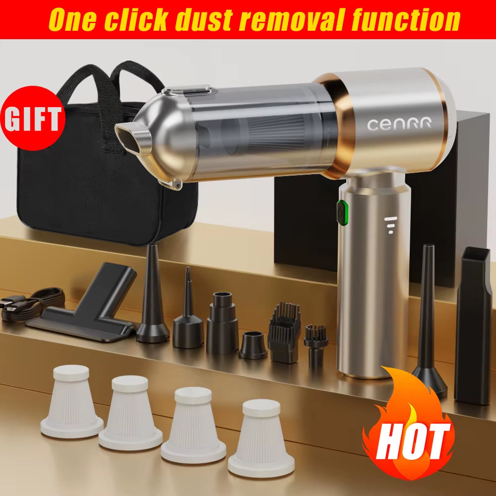 9980000PA Car Vacuum Cleaner Strong Suction Cordless Wireless Cleaner Portable Handheld Vacuum Cleaner Cleaning Machine